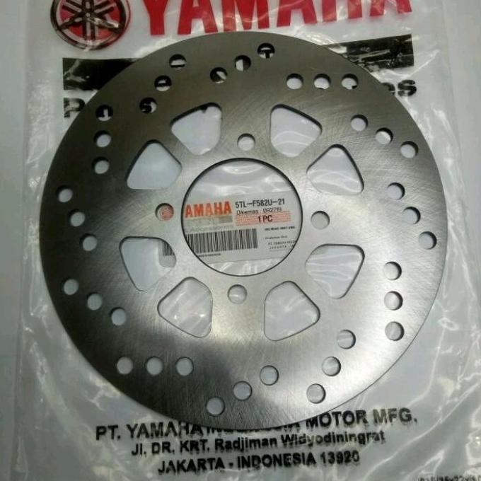Piringan Cakram Asli Yamaha Mio 5TL Xeon Fino Karbu Mio Soul Baut Motor Motorcycle