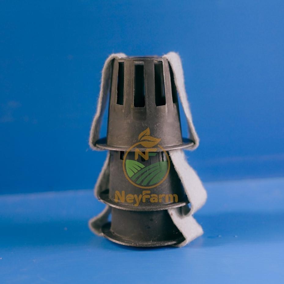 Promo Cod Netpot Hidroponik Dan Sumbu Flanel Hidroponik, Netpot Sumbu Flanel Hidroponik 