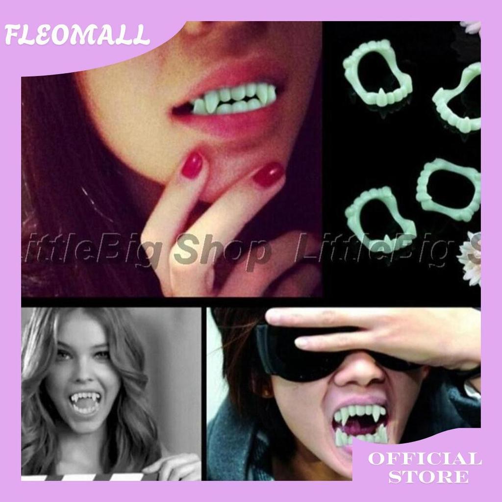 Ready Gigi Drakula  Palsu Glow In The Dark Elastis L Sale