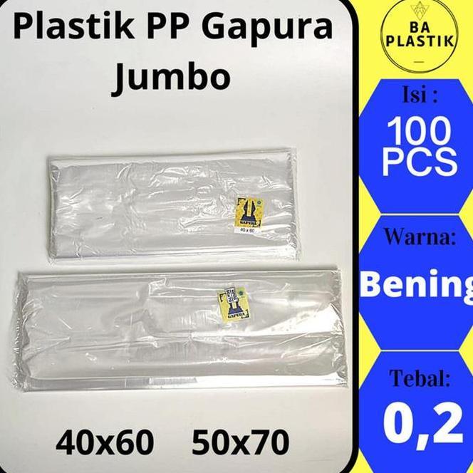 PLASTIK LAUNDRY PP 40X60 GAPURA