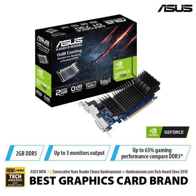Sale Asus Geforce Gt 730 2Gb Gddr5 Low Profile - Vga Card