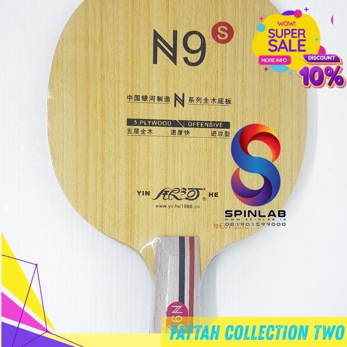 YINHE N9S | KAYU BET PINGPONG TENIS MEJA BY FATTASH COLLECTION TWO