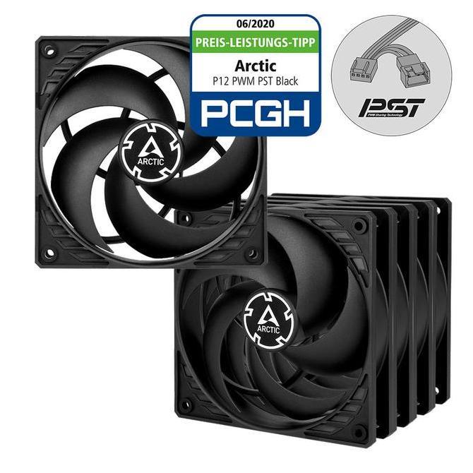 Sale Arctic P12 Pwm Pst Pack Of 5 Value Pack - 120Mm Fan