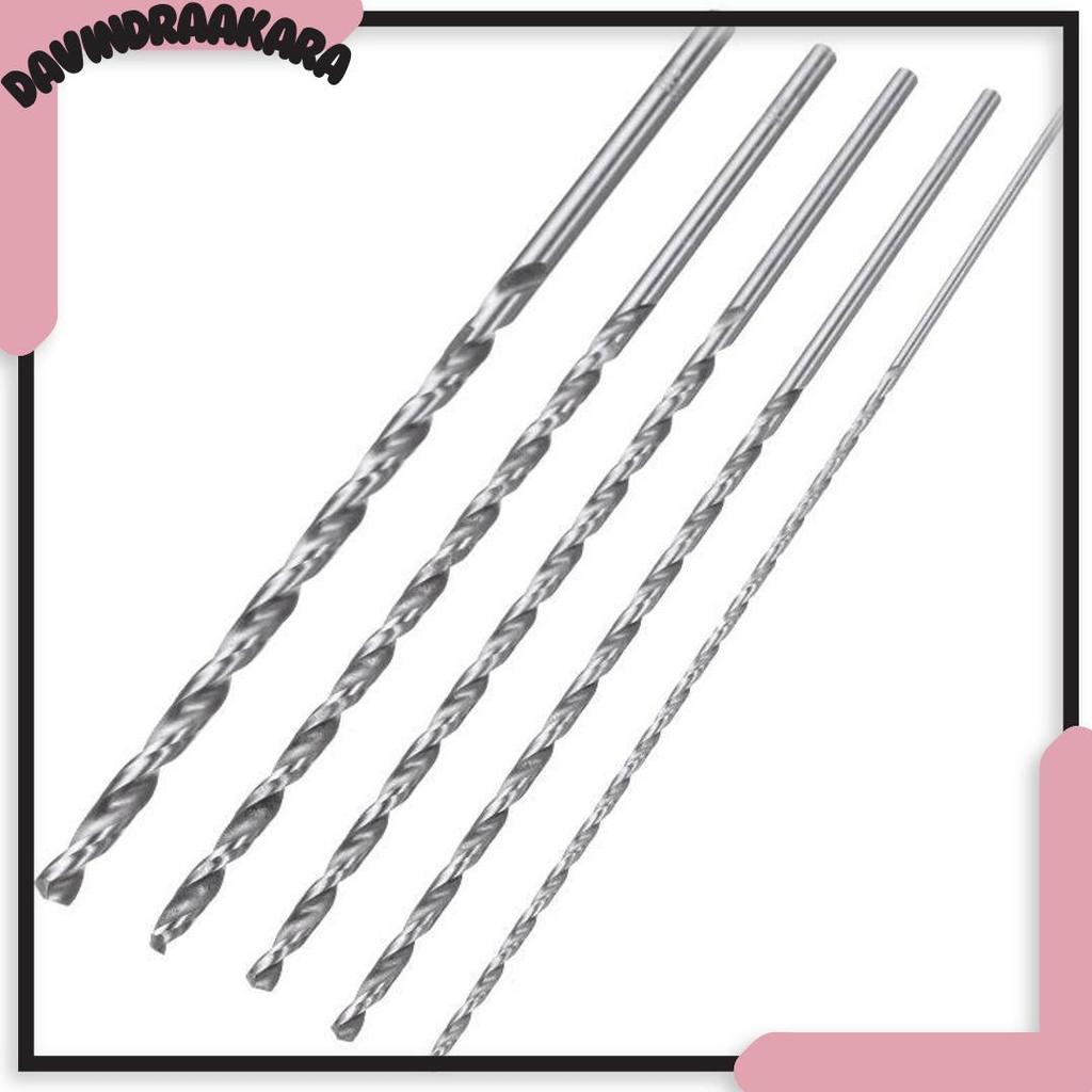Baru Mata Bor Hss Kayu Besi 1Mm 2Mm 3Mm 4Mm 5Mm 6Mm 7Mm 8Mm Panjang 12Cm 16Cm