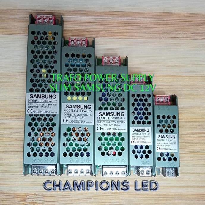 Trafo LED Power Supply Slim Samsung DC 12v