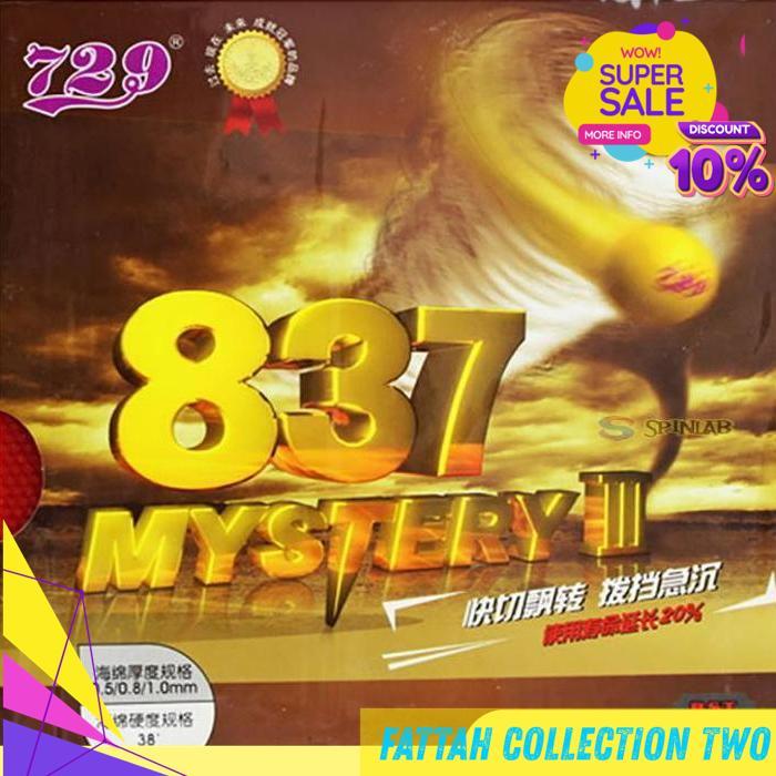 KARET PINGPONG BINTIK SERANG 729 FRIENDSHIP 837 MYSTERY III BY FATTASH COLLECTION TWO