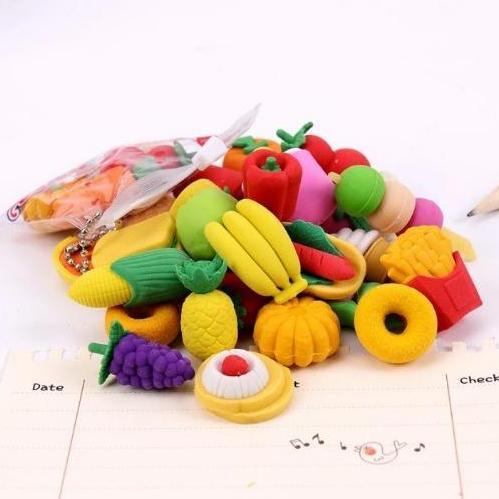 Mainan silicone buah