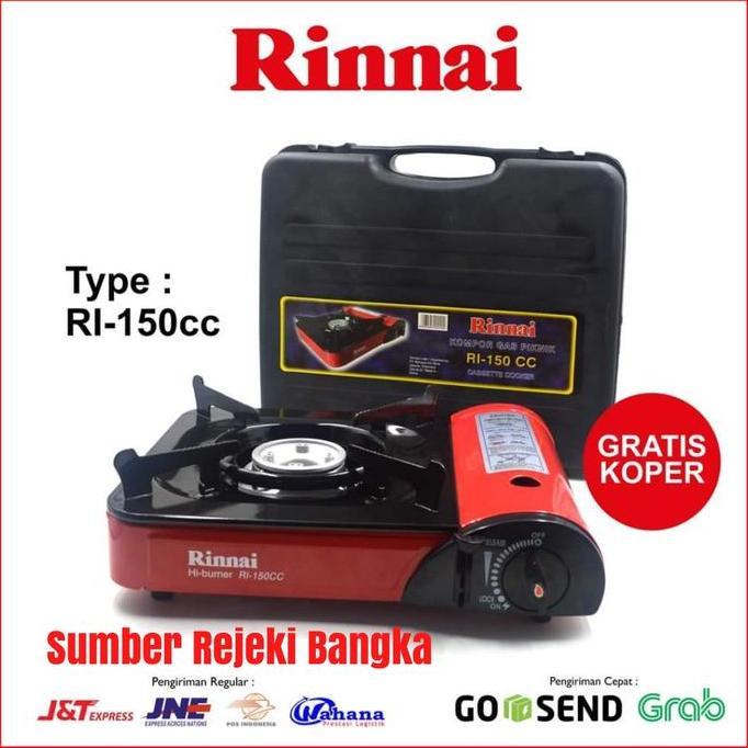 RINNAI KOMPOR PORTABLE RI-150 CC/RI-150CC