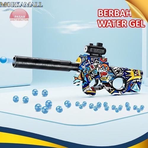 Unik Pasar Distributor Hero Sub Machine P90 Tsg-032 Mainan Tembakan P90 Elektrik Water Gel Blaster A