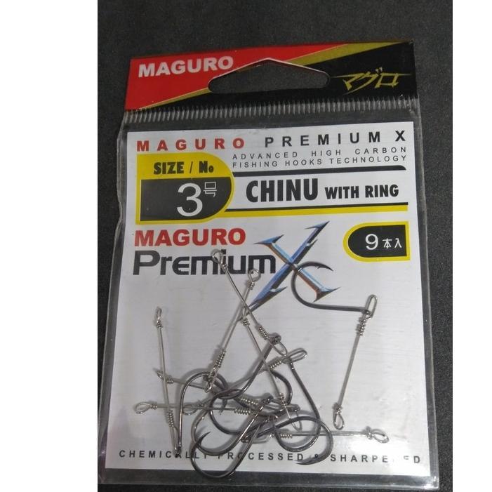 Ok75 Kail Neklin Bawal No.3/Panjang Kawat Neklin 2 Cm/Merk Maguro Premium/Chinu With Ring - Tebus Mu