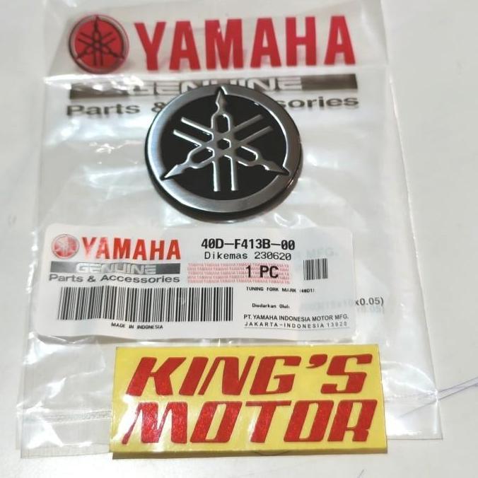 EMBLEM LOGO YAMAHA SAYAP LEXI, AEROX, NMAX, JUPITER MX, KING (40D)