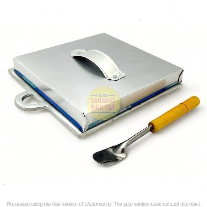 [2in1] Set Cetakan Kue Pukis Tutup 12 Lubang + Sutil