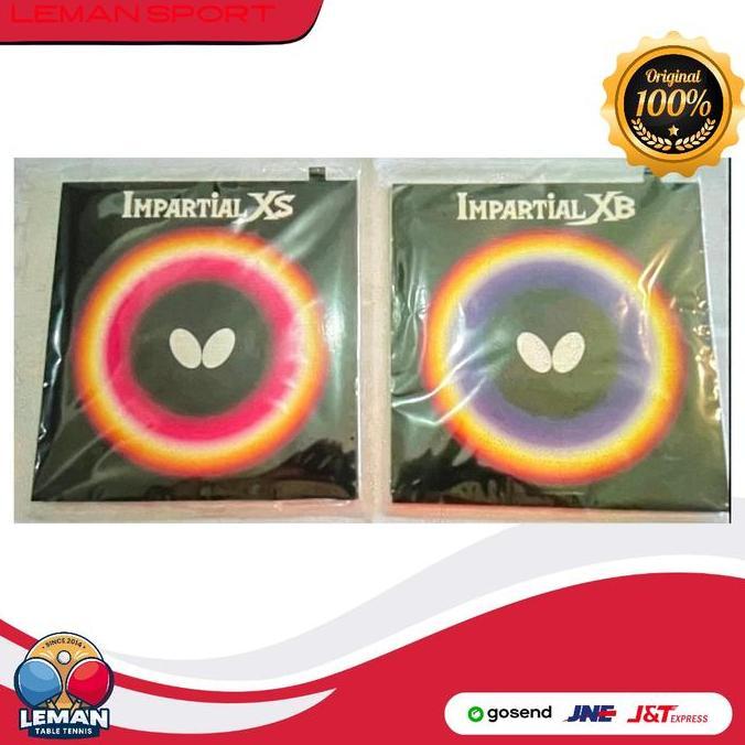Karet Butterfly Impartial XS / XB / Karet Bet Pingpong Tenis Meja CO