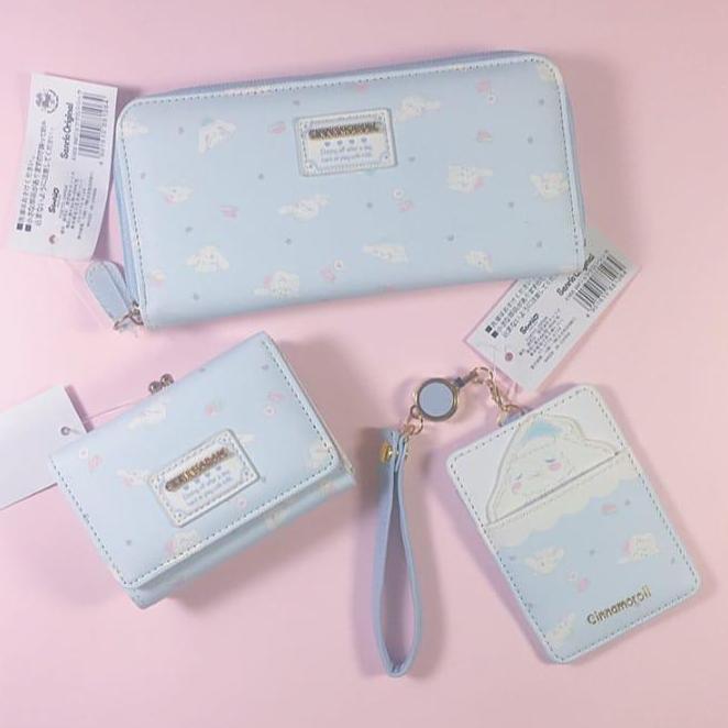 Dompet Lipat Cinnamoroll / Dompet Panjang Cinnamoroll / Lanyard Name RDN