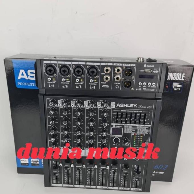 MIXER AUDIO ASHLEY REMIX602 REMIX 602 ORINAL