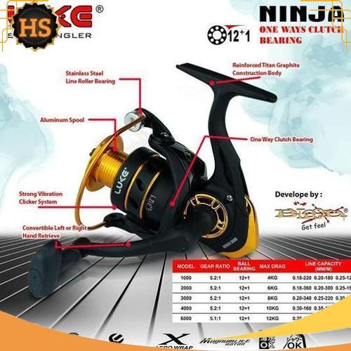 Baru Reel Smart Angler Luke Ninja
