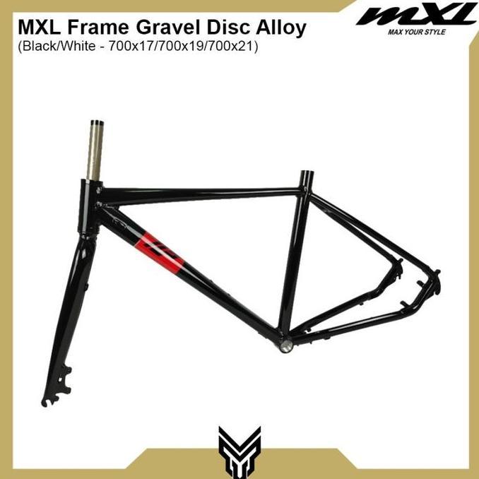 MXL Frame Sepeda Gravel 700 Discbrake Include Fork Alloy Rangka Sepeda