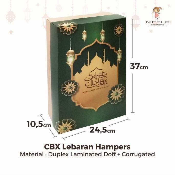 Cake Box Semi Hampers Lebaran Edisi Idul Fitri / Dus kue Lebaran Idul Fitri