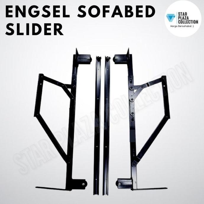 Engsel Mekanik Sofabed Recliner Sliding / Reklening Sofa Bed Tarik CO