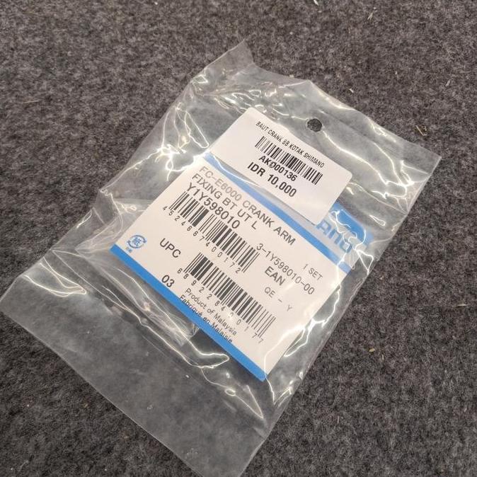 Baut crank bb kotak shimano FC-E6000 import