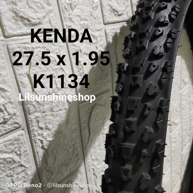 Ban Luar Sepeda Gunung MTB 27.5 x 1.95 KENDA K1134 Hitam 27.5x1.95