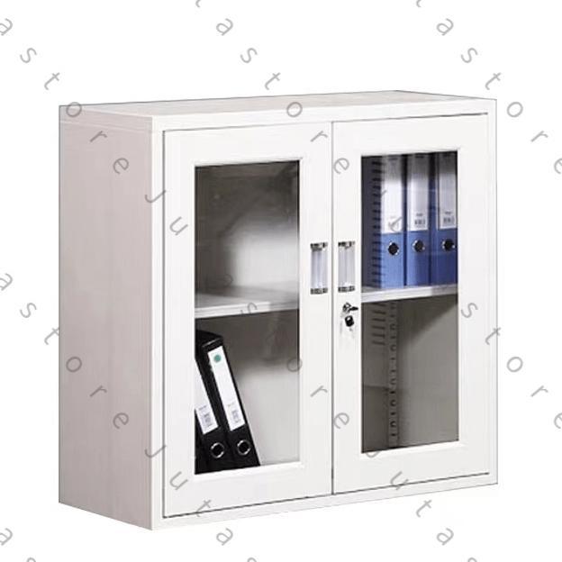 Lemari Arsip Filling Kabinet Pintu Buka Tutup Kaca