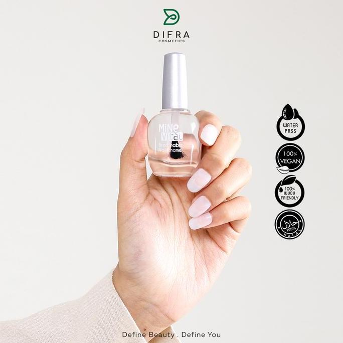 KUTEK BENING HALAL SHOLAT - MINEVITAL FEATHER BREATHABLE NAIL