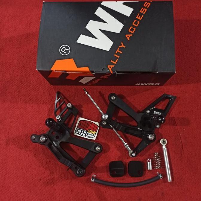 Footstep Step Underbone Racing WR3 Kawasaki ZX25R ZX-25R ZX 25R