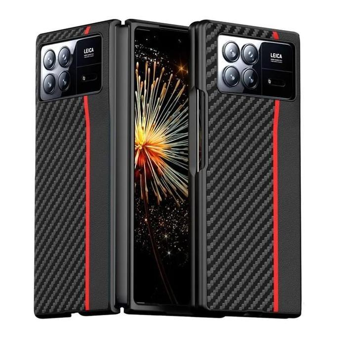 Xiaomi Mix Fold 3 Premium Carbon Fiber Leather Case