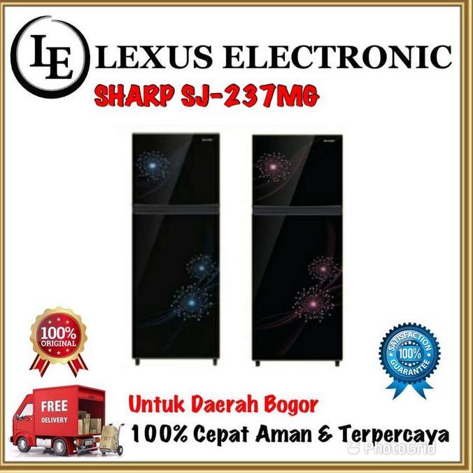 Murah Sharp Kulkas 2 Pintu | Sj-237Mg | 237Mg | Sj237Mg