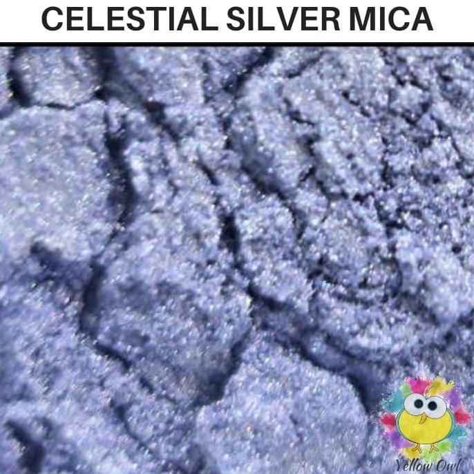 Celestial Silver/Blue Mica