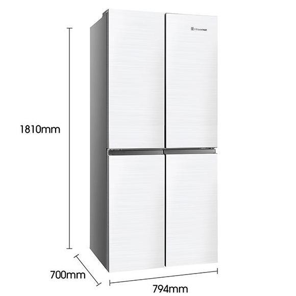 Promo Hisense Rq561N4Iwu Kulkas 4 Pintu Kulkas Multi Door Rq561 Rq561N4