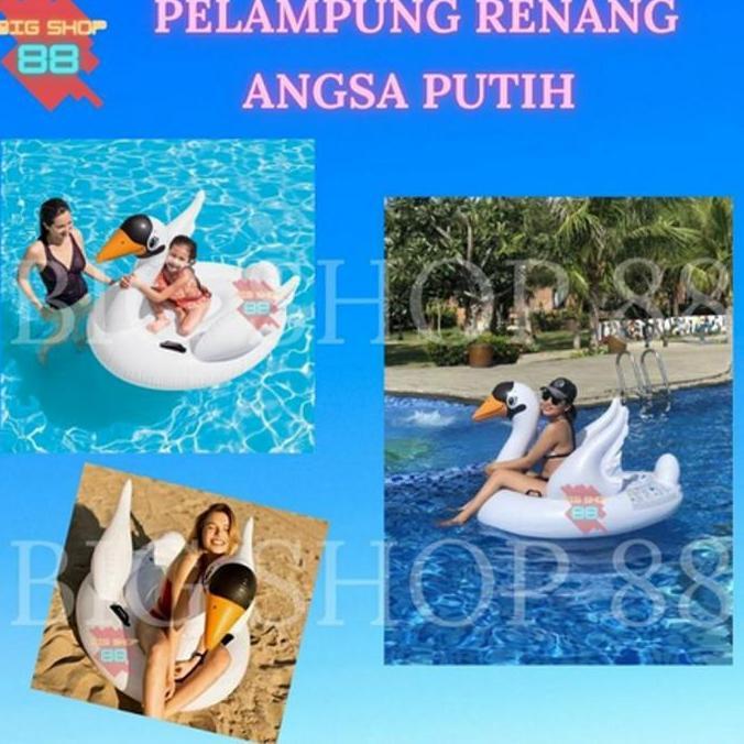Diskon Intex Pelampung Ban Renang Anak Floaties Intex Angsa Swan Putih