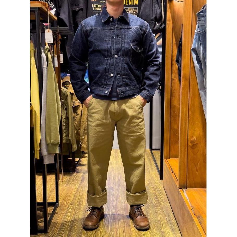 ONI Denim ONI 777-BRD British Drill Wide Trousers