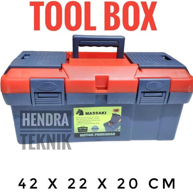 Promo TOOL BOX PLASTIK MURAH KOTAK PERKAKAS KECIL KOTAK ALAT PANCING TOOLBOX Diskon