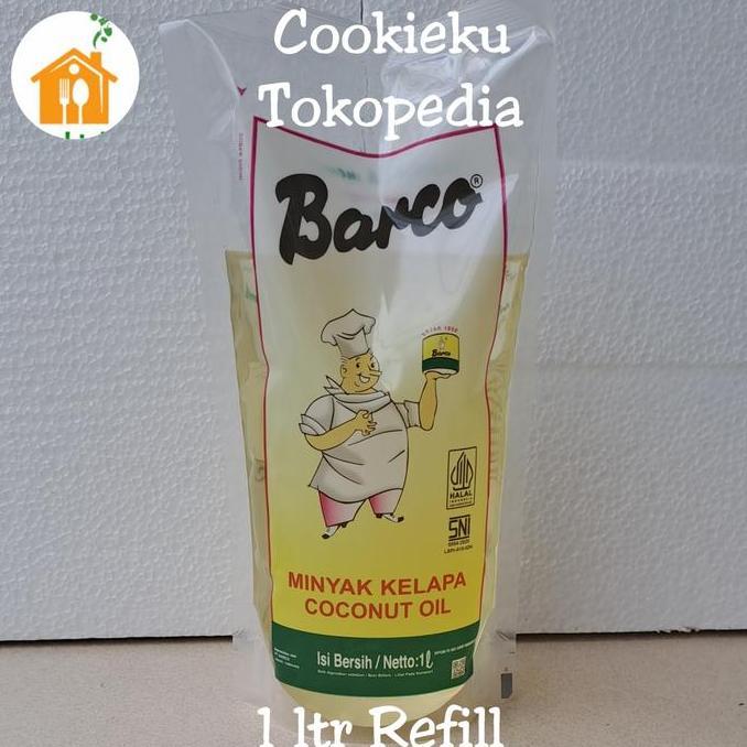 Barco Minyak Kelapa 1 ltr / minyak goreng kelapa 1 liter