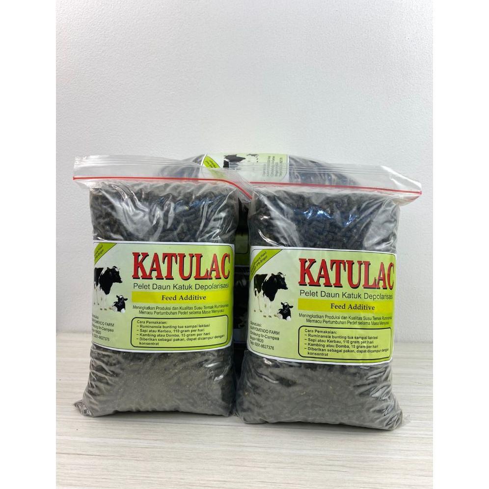 Konsentrat Penyubur Sapi Perah Katulac Pelet Daun Katuk Depolarisasi Membantu Memperlancar Air Susu 