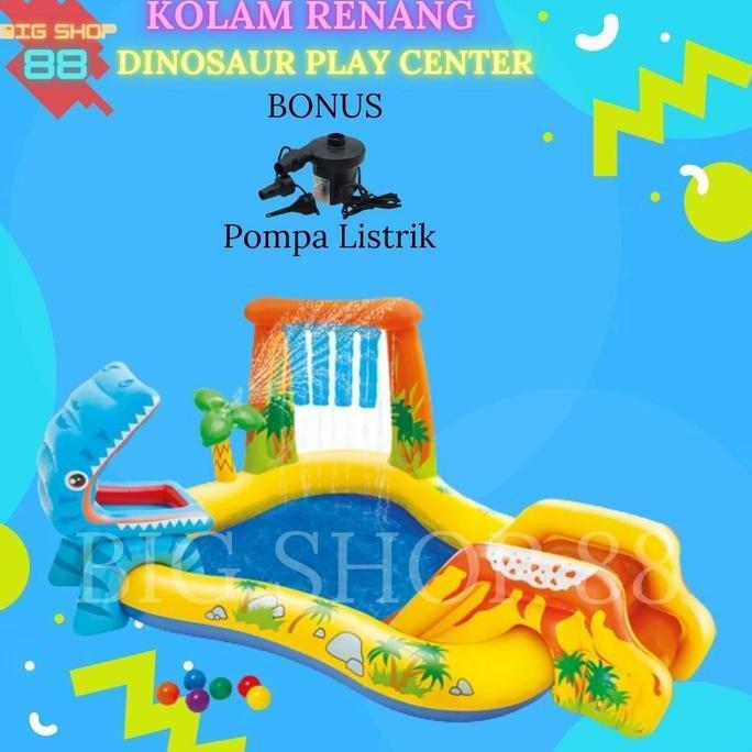 Diskon Kolam Renang Anak Intex Perosotan Prosotan Anak Dinosaurus - Kolam Intex 57444