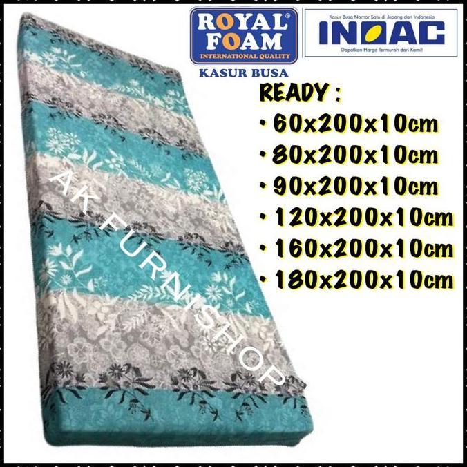 NEW KASUR BUSA SUPER INOAC TEBAL 10 CM GARANSI 5 TAHUN ANTI KEMPES ORI