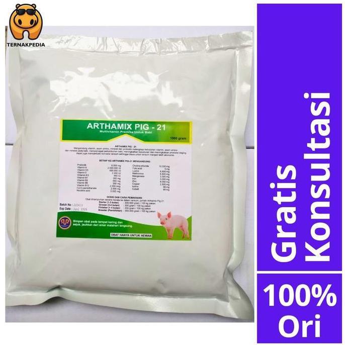 toma Arthamix Pig 1 Kg - Suplemen Babi - Premix Babi - Suplemen Ternak 1 kg