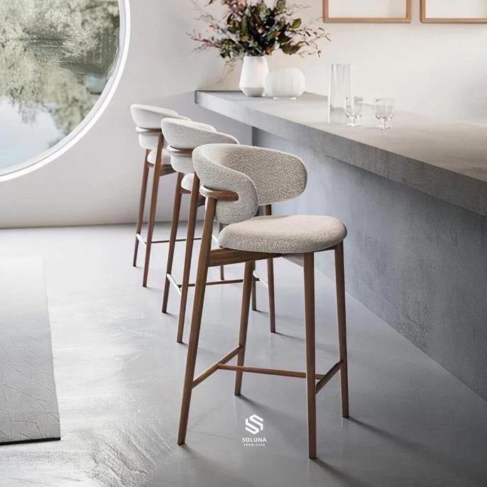 Terlaris Kursi Bar Tinggi Kayu Jati, Kursi Bar Kayu Jati Minimalis, Kursi Bar Minimalis, Kursi Bar T