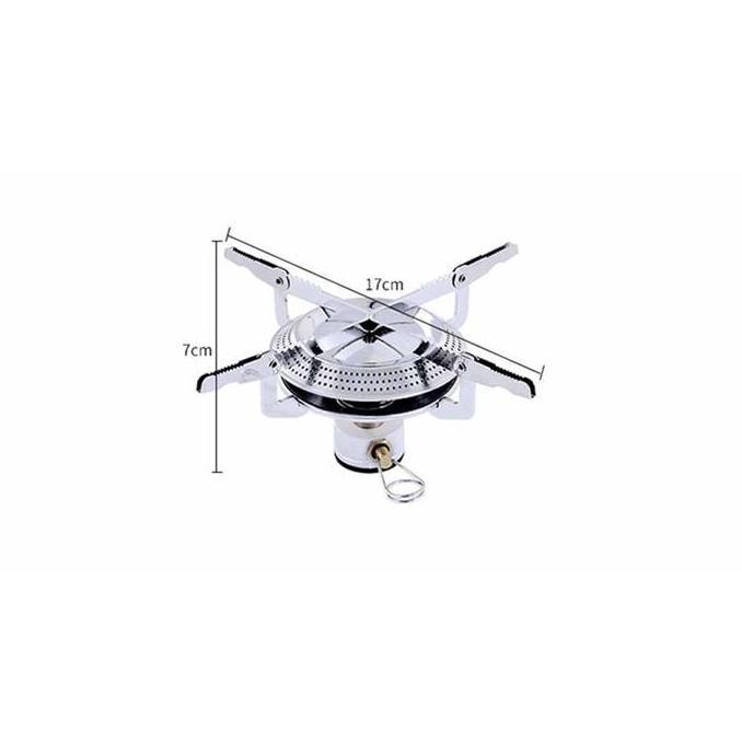 Diskon Kepala Kompor Camping Lebar Gas Portable Stove Mini Camping Ultralight / Kepala Kompor Gas Po