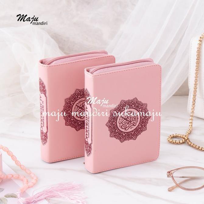 Alquran dan Terjemahnya Mushaf Almubarok Al Quran Terjemahan Ukuran Sedang A6 Jilid Cover Jaket Resl