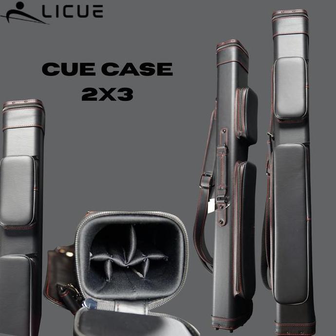 HARGA DISC - CUE CASE 2X3//TAS STICK BILLIARD//HARD CASE//BILLIARD CUE CASE