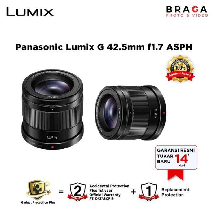 HARGA DISC - Panasonic lensa 42.5mm F1.7 ASPH Power O.I.S