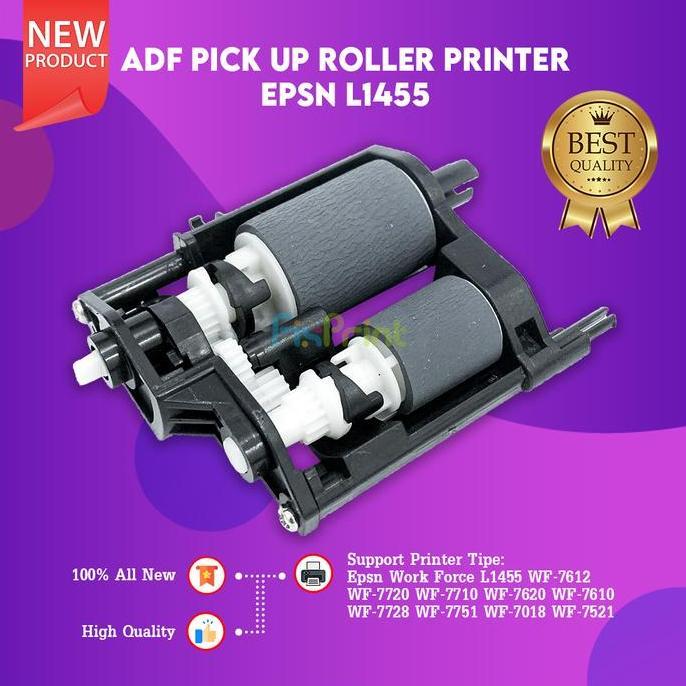 Roller ADF Epson L1455 WF 7720 7612 7610 7620 7728 7751 7018 7521 New