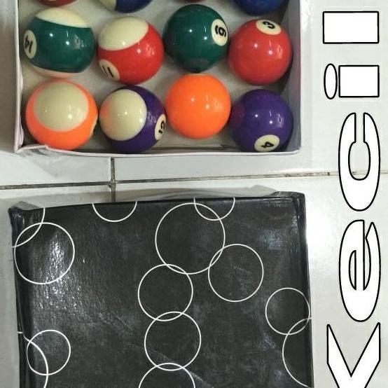 Bola billiard ukuran kecil 1 set