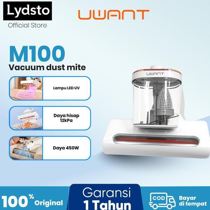 Uwant MT100 M100 Dust Mite 12Kpa Vacum cleaner Detektor Tungau Debu Cangkir Ganda Mite Vacuum