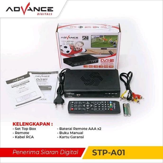 Set Top Box Advance STP A01 Garansi resmi