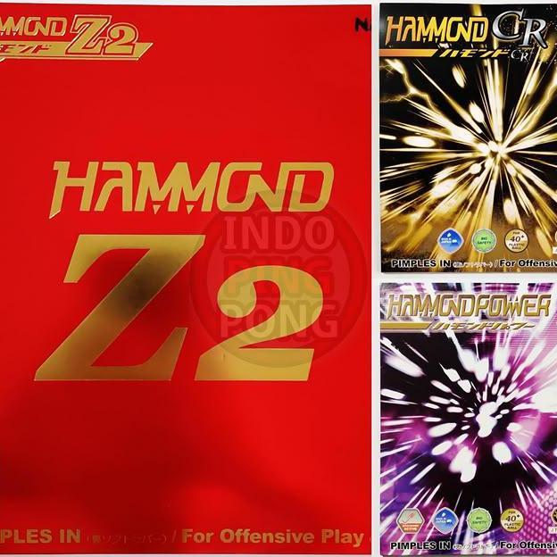 Nittaku Hammond Z2 CR Power 1.5 1.8 2.0 2.2 Special Custom Max Super Thick Middle Ringan Tipis Mediu